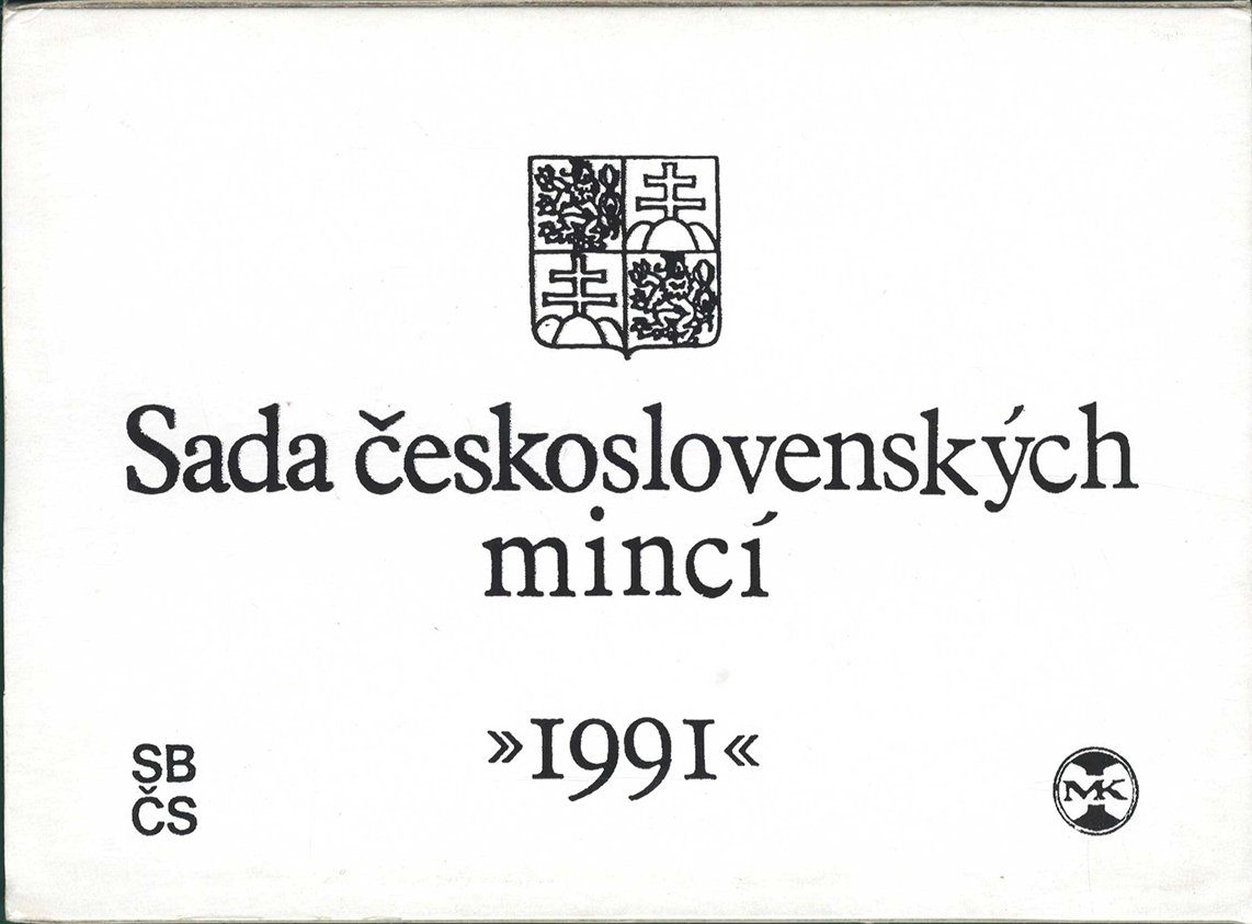 Ročníková sada mincí 1991 - Žeton mincovny