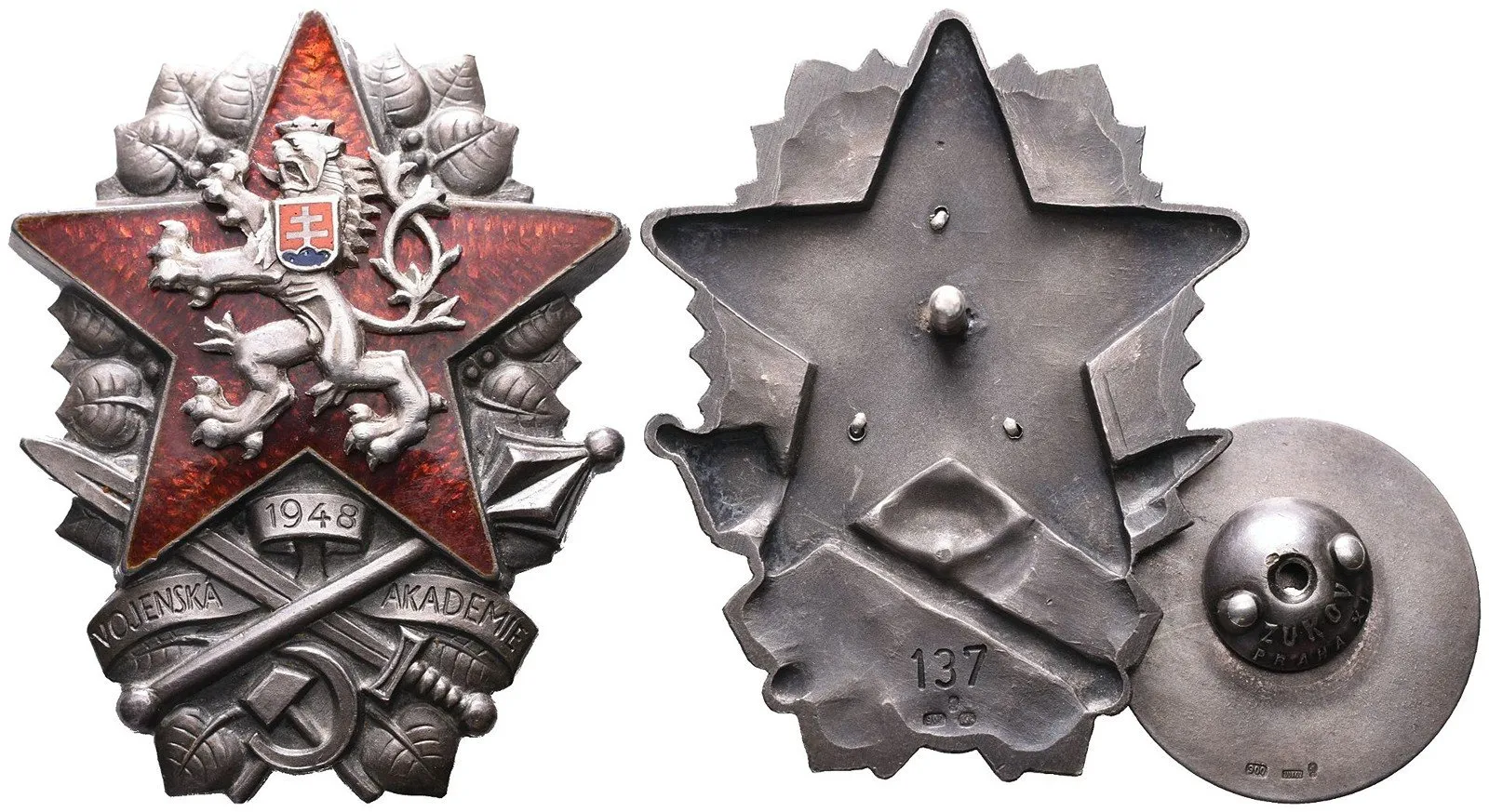 Československo - odznaky vojenských škol — 1