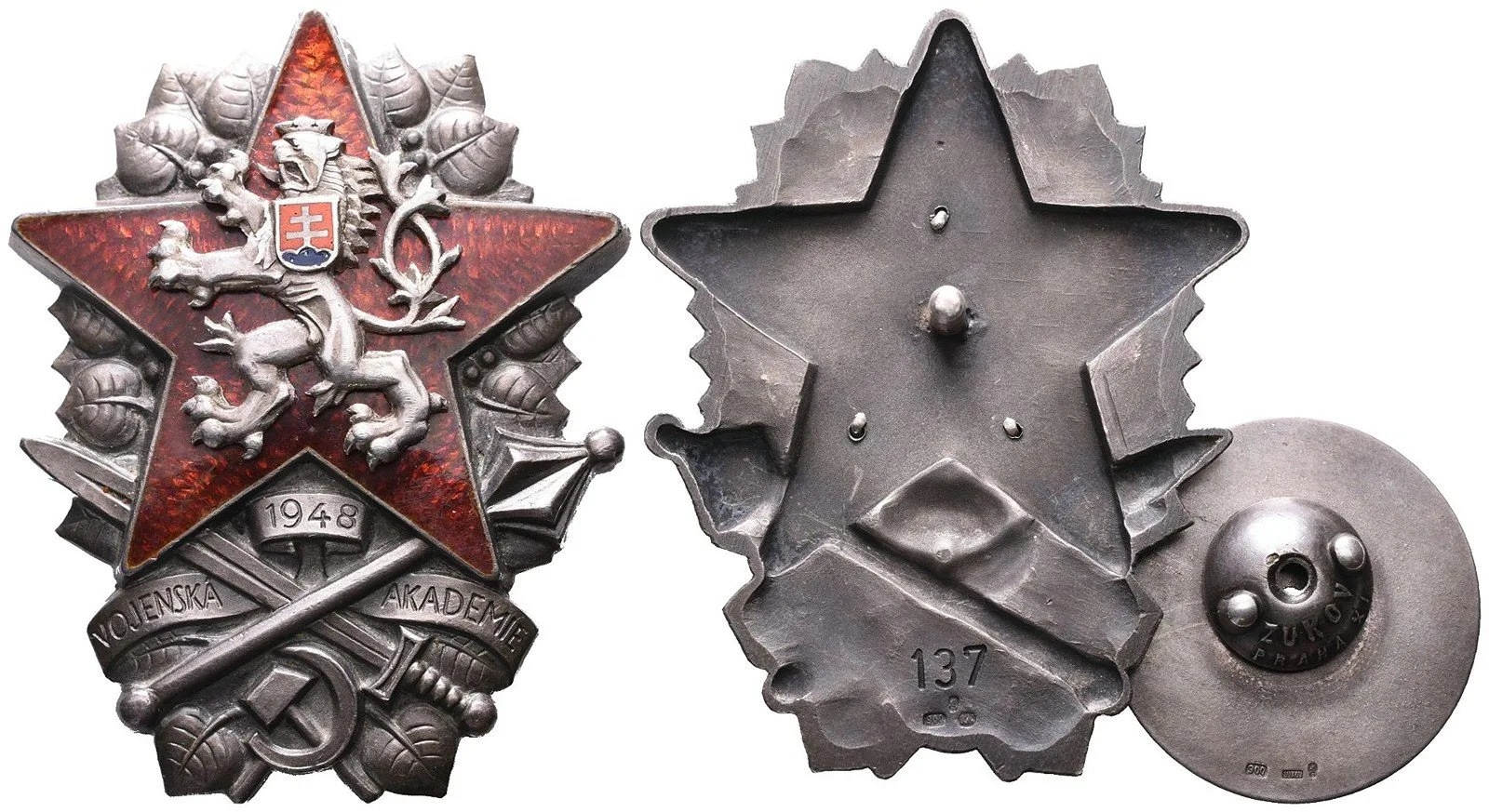 Československo - odznaky vojenských škol — 1