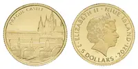 Niue Islands, 2,5 Dollars 2021 - Pražský hrad