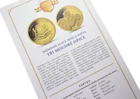 4000 šilinků - 2006 - Au 1,24 g - 999.9/1000 - Tři moudré opice - fotografie 2