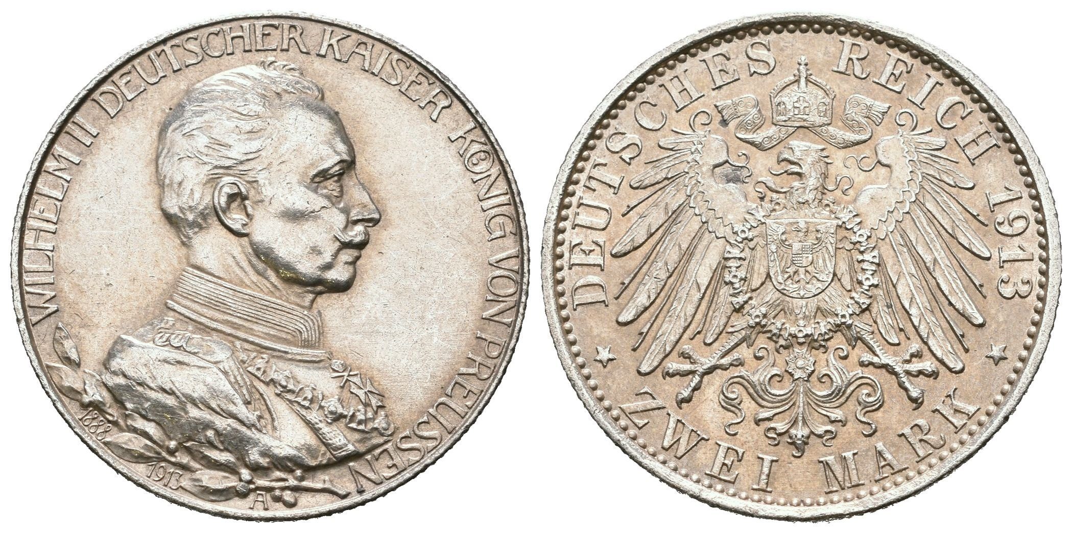 Prusko, 2 Marka 1913 A - Výroční