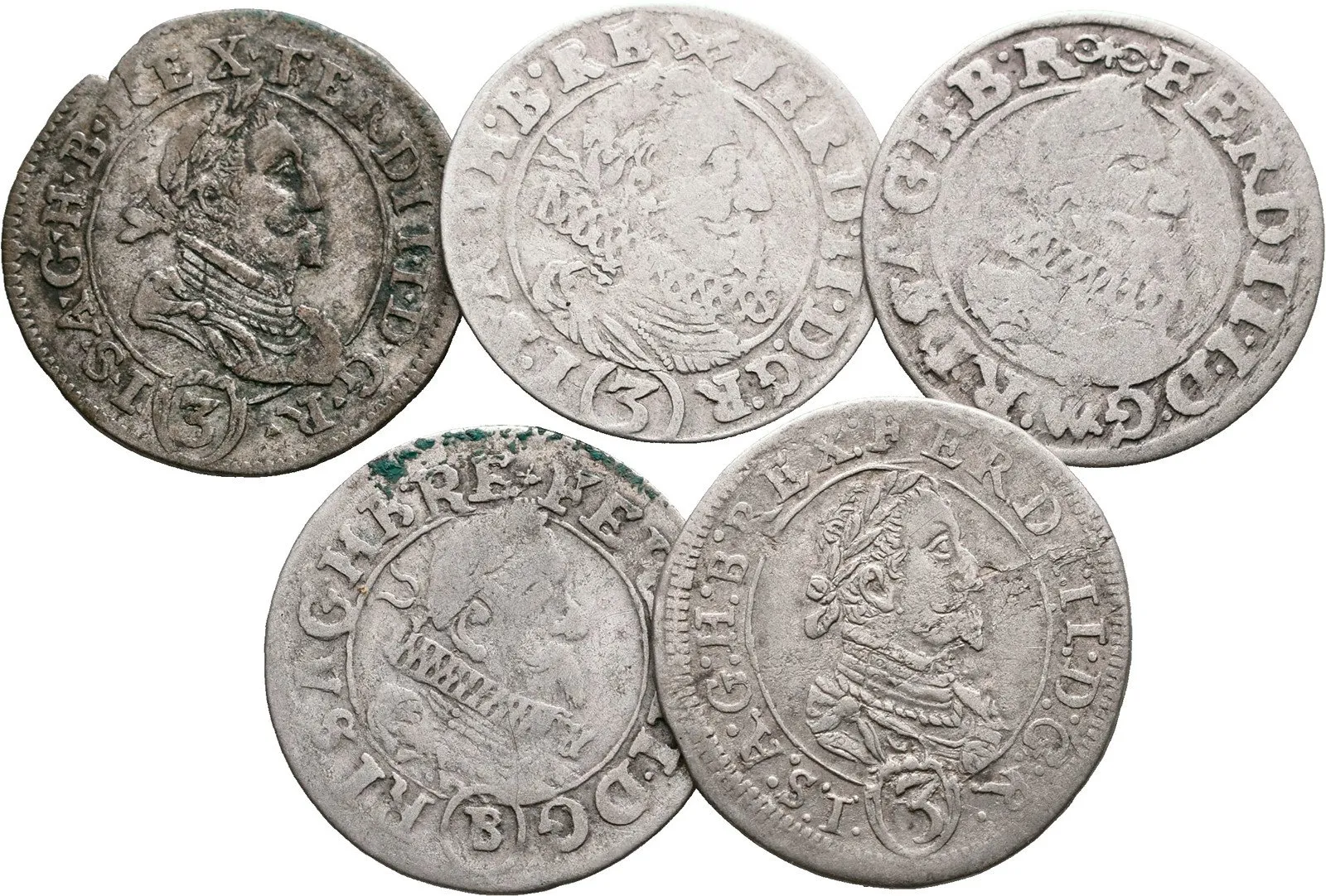 Ferdinand II., 1619 - 1637 (Mince dobrého zrna) — 1
