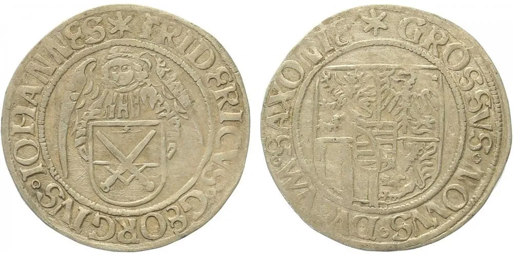 Sasko, Friedrich III., Georg a Johann, 1500 - 1507 — 1