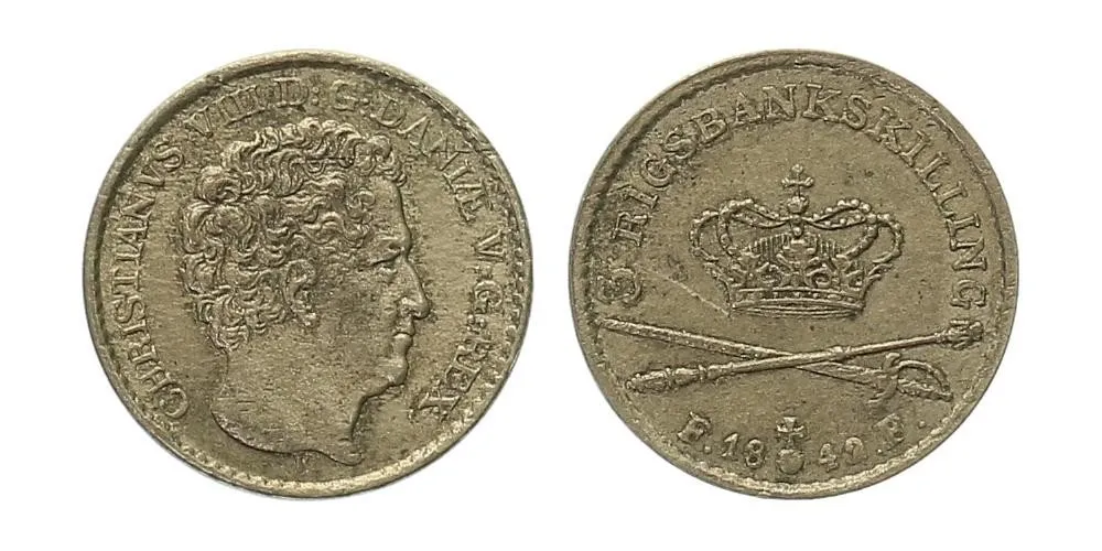 Dánsko, Christian VIII., 1839 - 1848 — 1