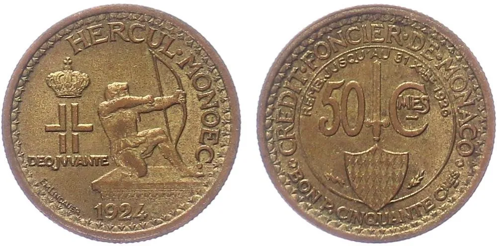 Monako, Louis II., 1922 - 1949 — 1