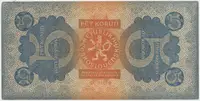 Československo, 5 Koruna 1921, série 8, Hej.18a - fotografie 2