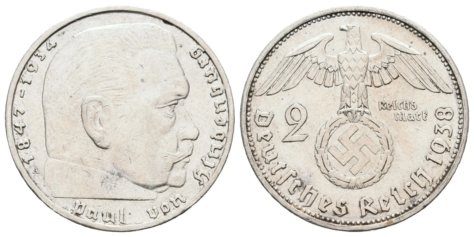III. říše, 2 Marka 1938 A