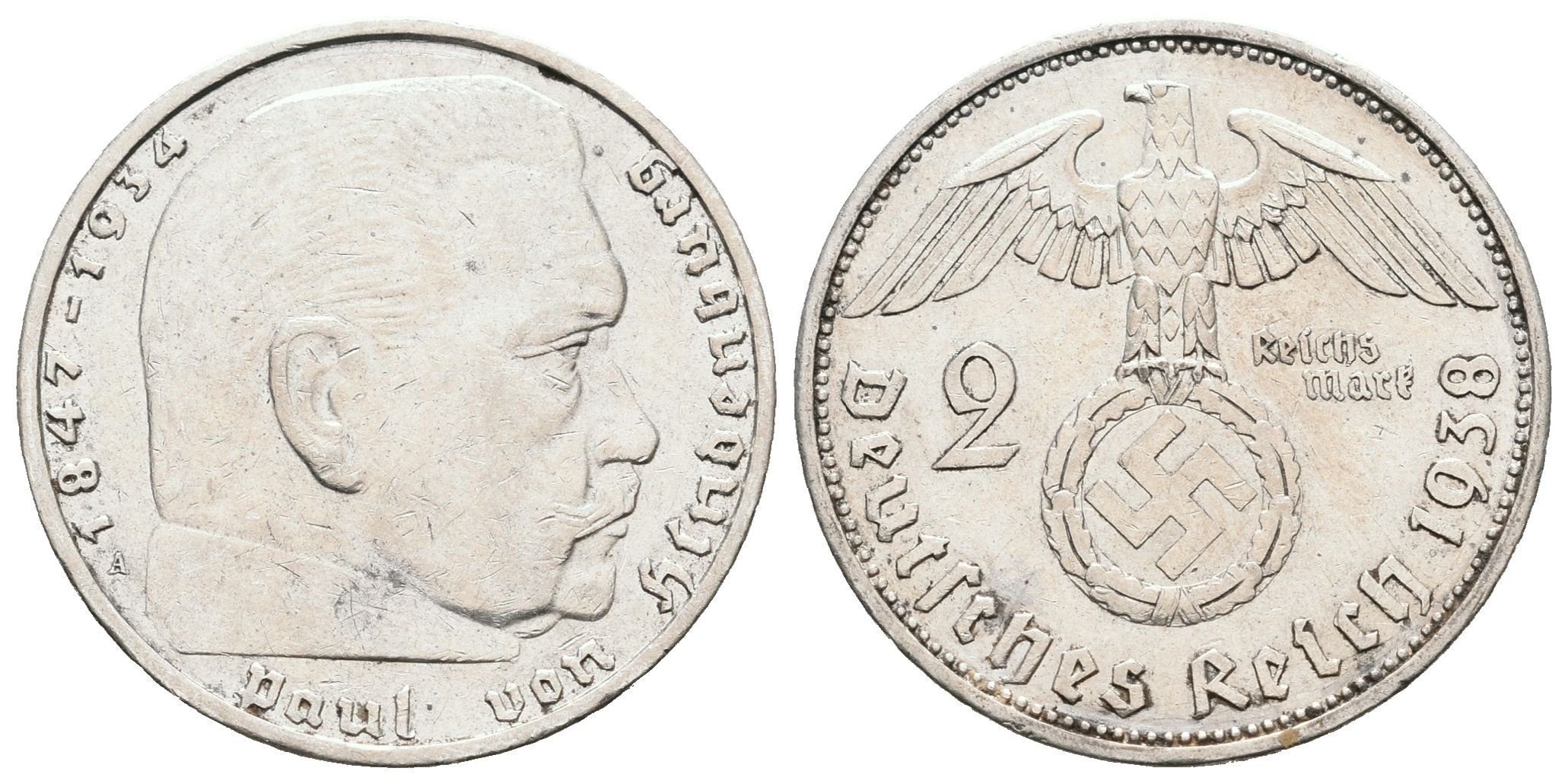 III. říše, 2 Marka 1938 A