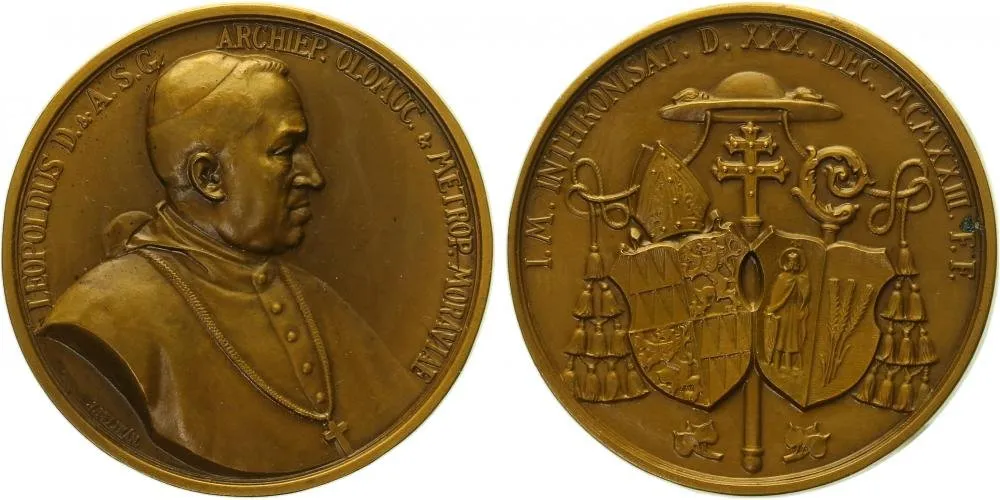 Olomouc - arcibiskupství, Leopold Prečan, 1923 - 1947 — 1