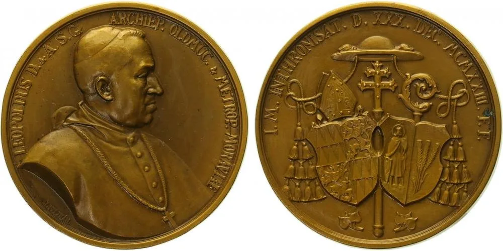 Olomouc - arcibiskupství, Leopold Prečan, 1923 - 1947 — 1