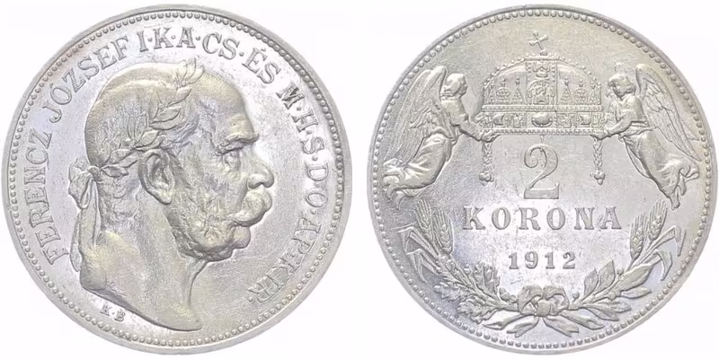 2 koruna 1912 KB