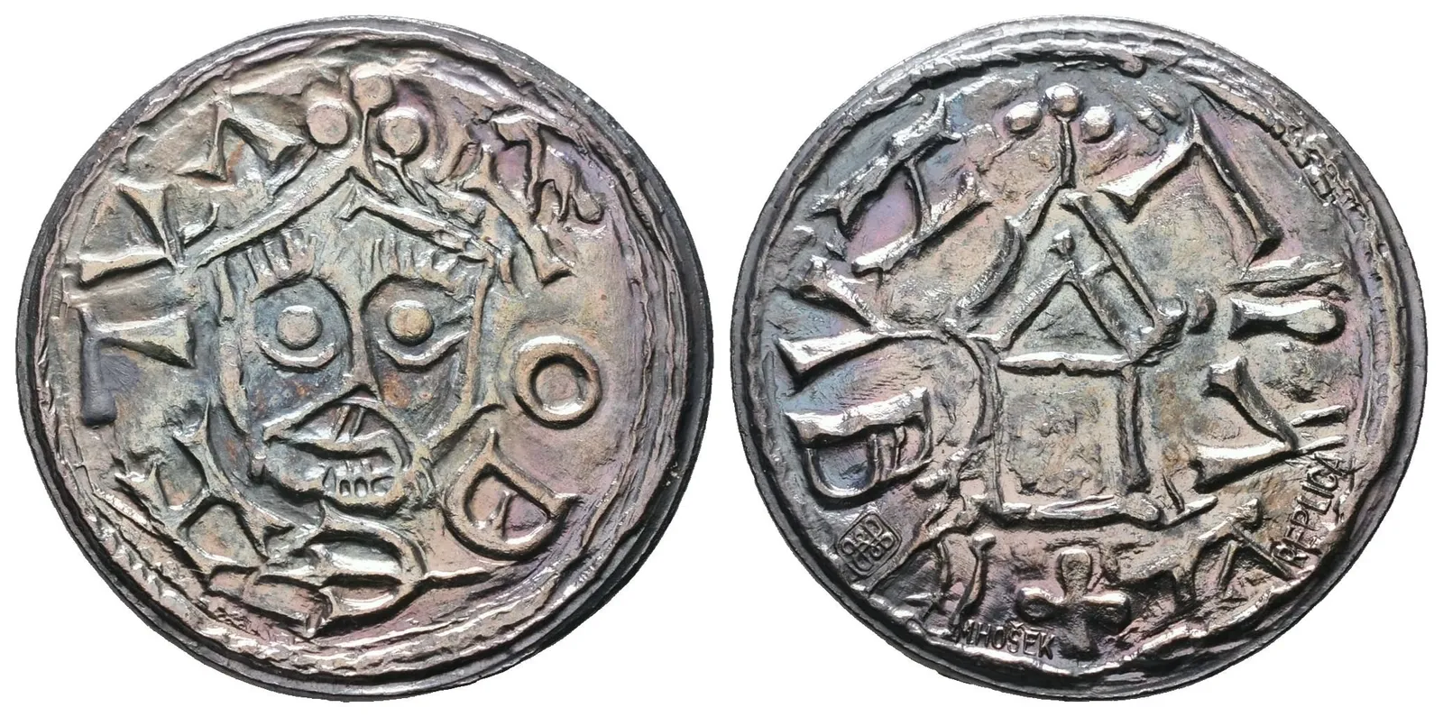 AR Medaile 1981 - Slavníkovský denár