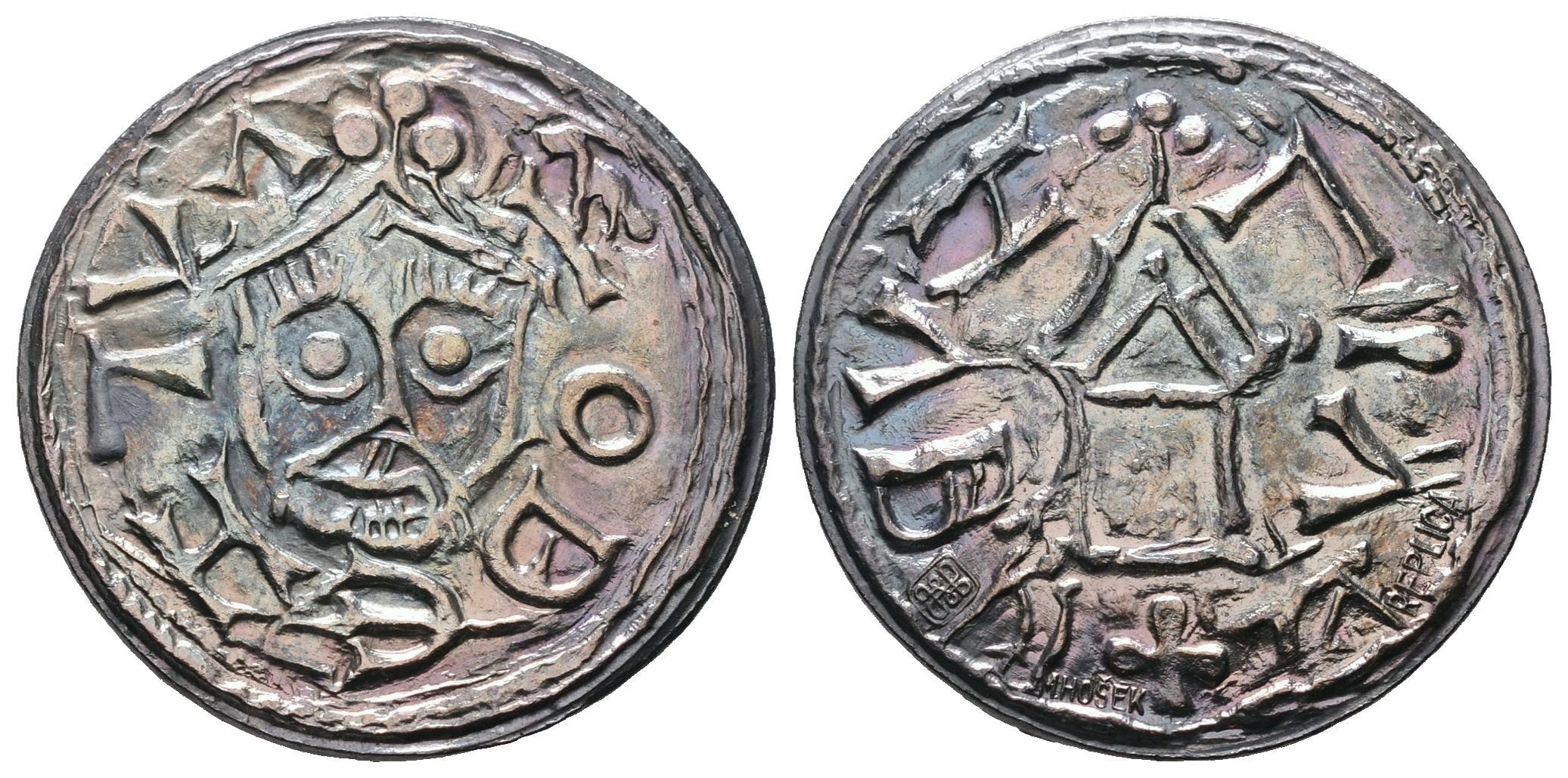 AR Medaile 1981 - Slavníkovský denár