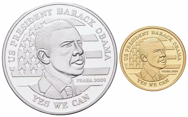 Medaile 2009 - Barack Obama