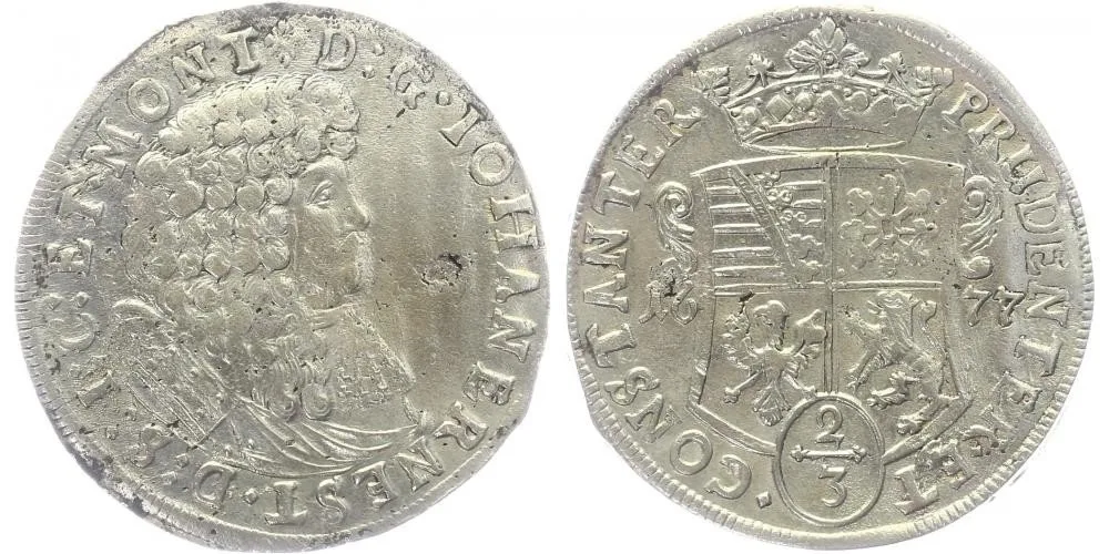 Sasko - Weimar, Johann Ernst II., 1662 - 1683 — 1