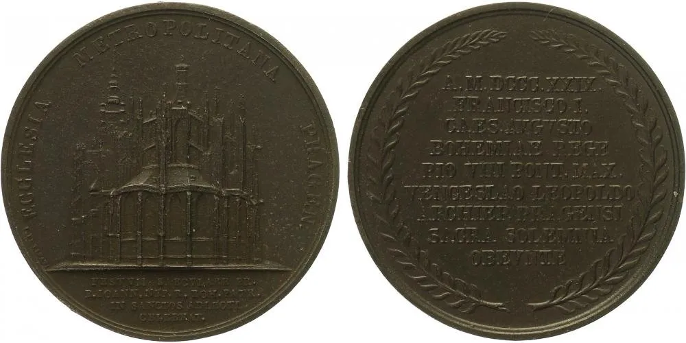 Praha - arcibiskupství, Václav Leopold Chlumčanský, 1814 - 1830 — 1