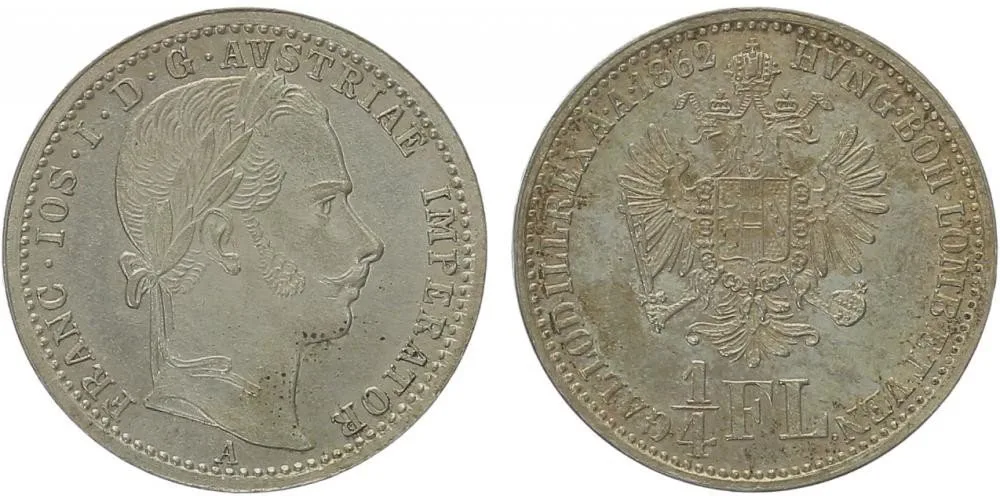 Rakouská a spolková měna, 1857 - 1892 — 1