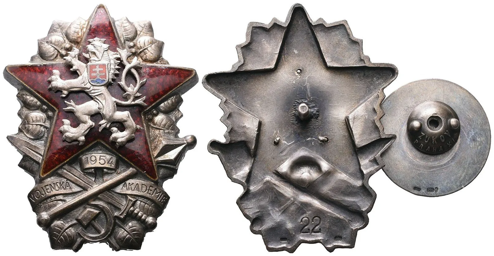 Československo - odznaky vojenských škol — 1