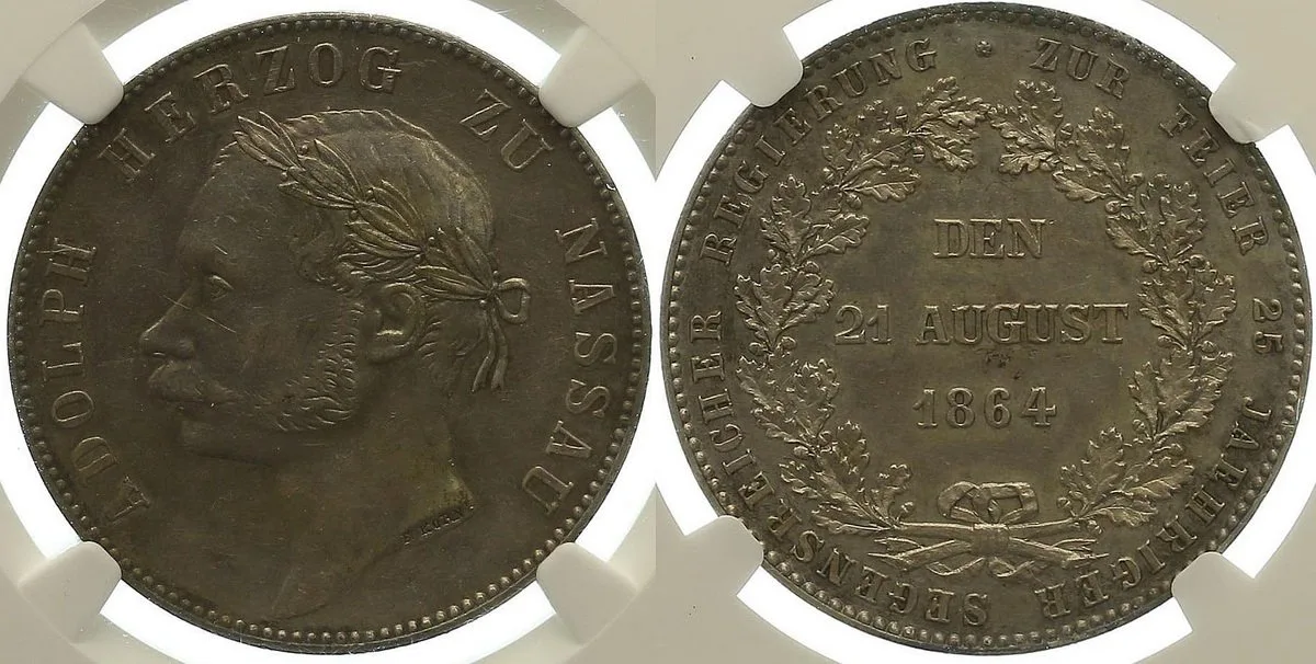 Nassau, Adolph, 1839 - 1866 — 1