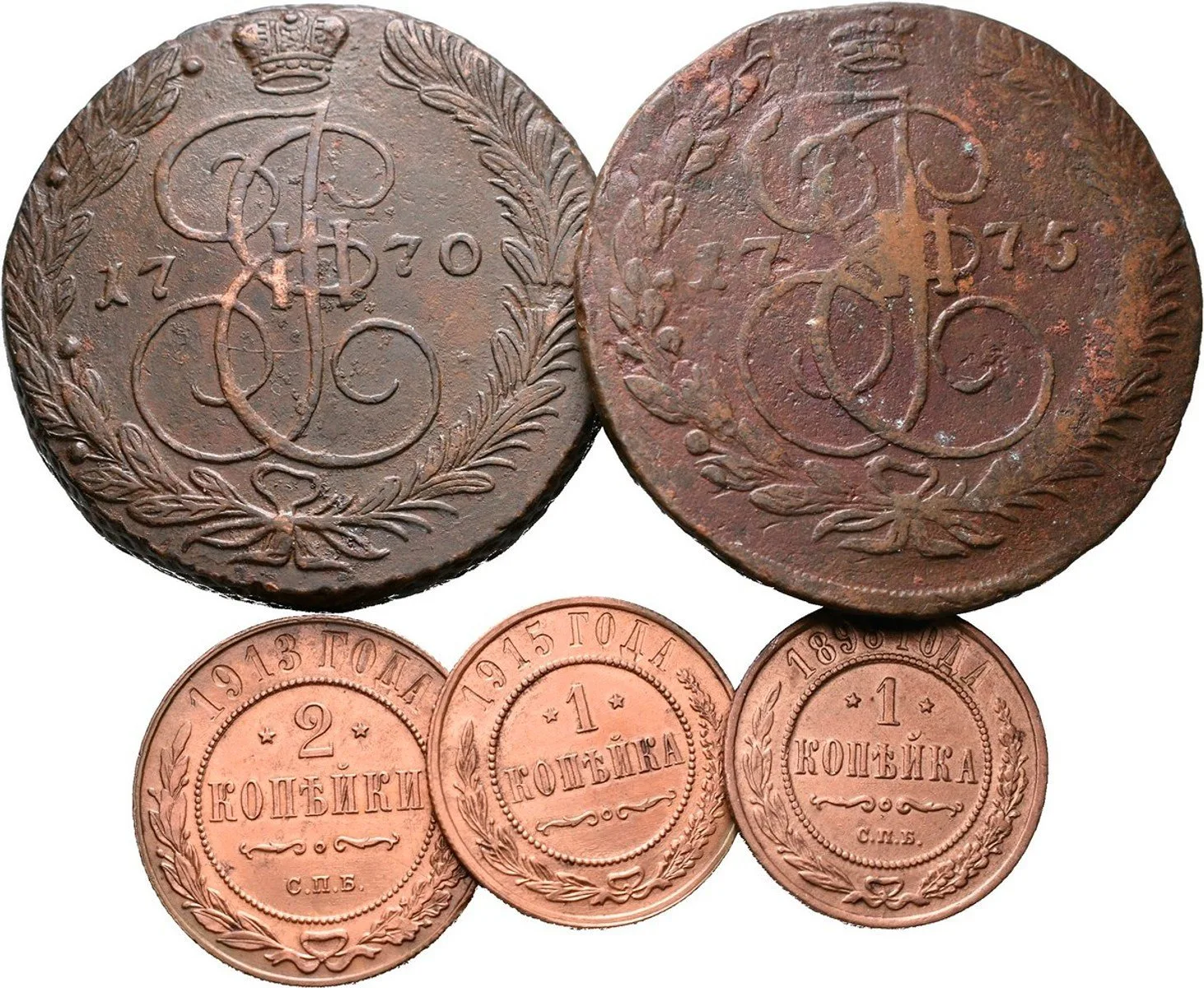 Rusko, Kateřina II., 1762 - 1796 — 1