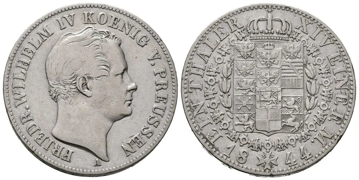 Prusko, Friedrich Wilhelm IV., 1840 - 1861 — 1