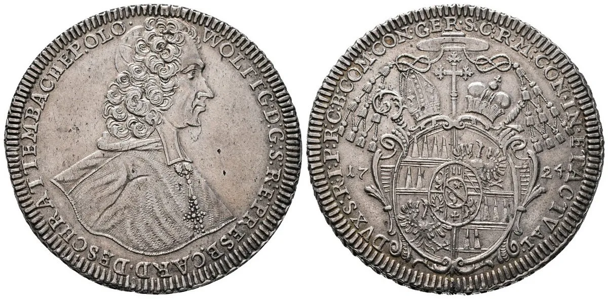 Olomouc - biskupství, Wolfgang von Schrattenbach, 1711 - 1738 — 1