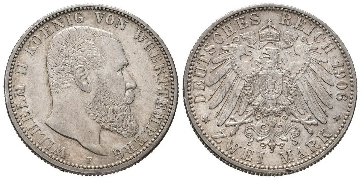Württemberg, Wilhelm II., 1891 - 1918 — 1
