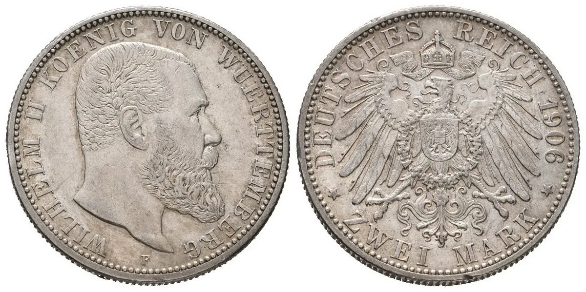 Württemberg, Wilhelm II., 1891 - 1918 — 1