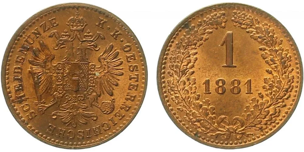 Rakouská a spolková měna, 1857 - 1892 — 1