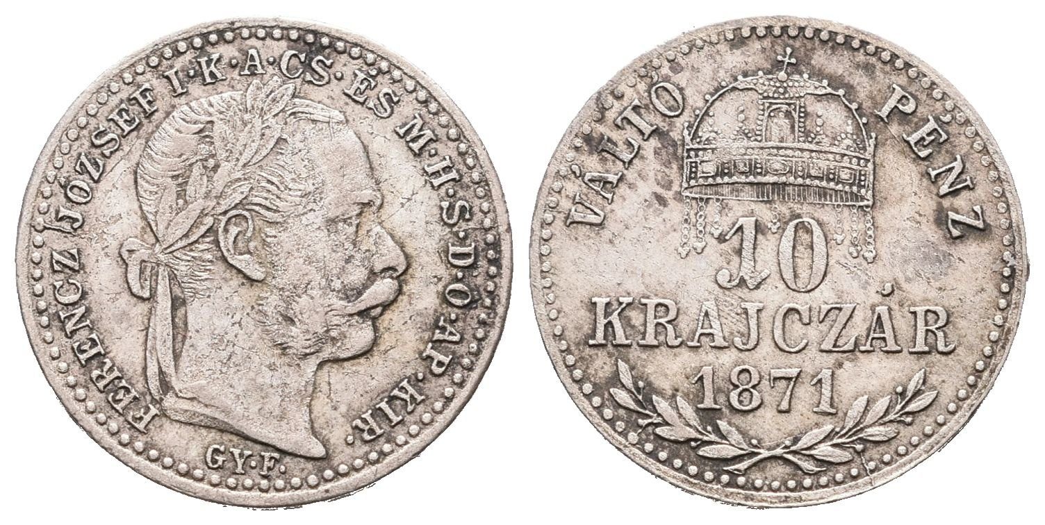 10 Krejcar 1871 KB