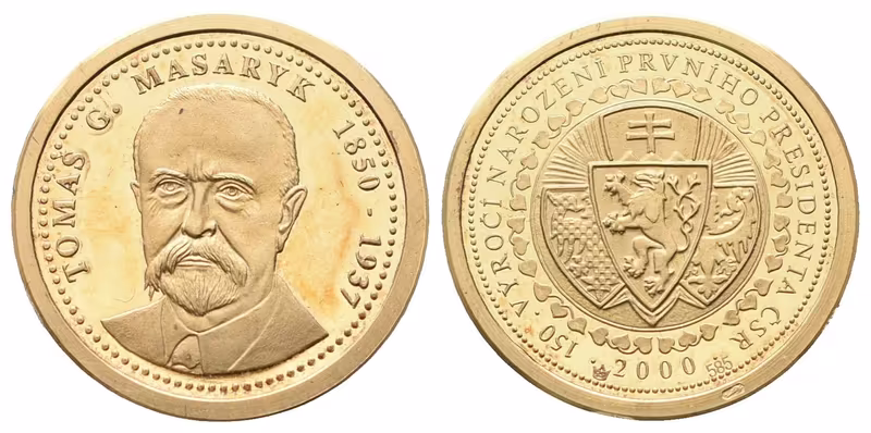 Dukát 2000 - T. G. Masaryk