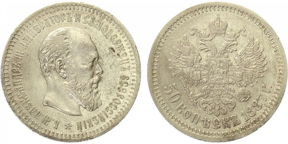 Rusko, Alexander III., 1881 - 1894 — 1