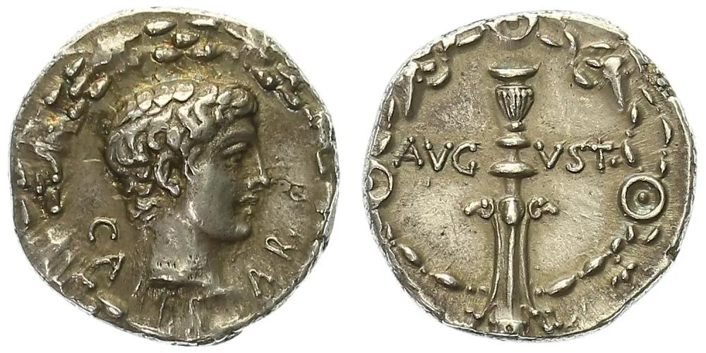 Augustus, 27 př. Kr. - 14 po Kr. — 1