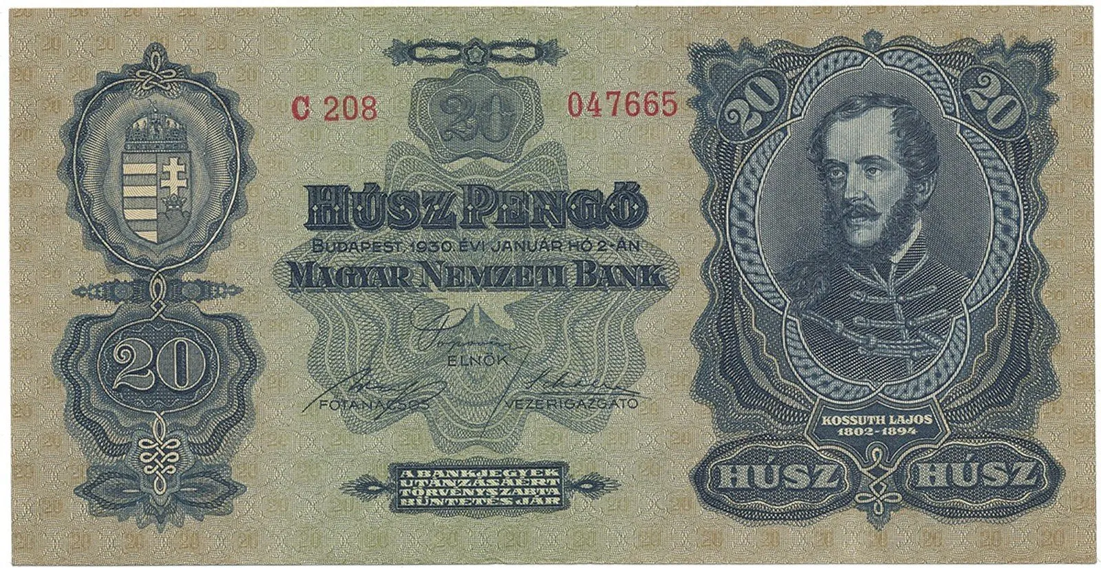 Maďarská platidla na československém území 1938-1945 — 1
