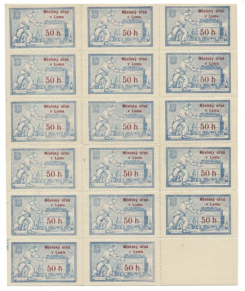 Nouzovky české od roku 1914 — 1