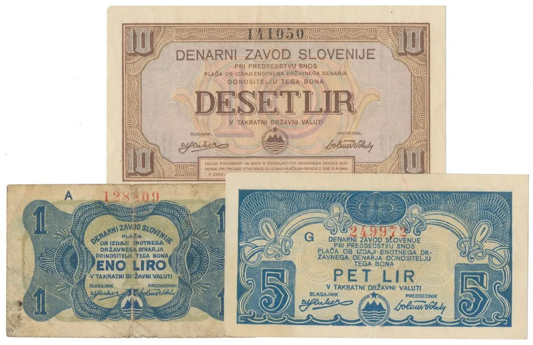Slovinsko - Denarni zavod Slovenije — 1