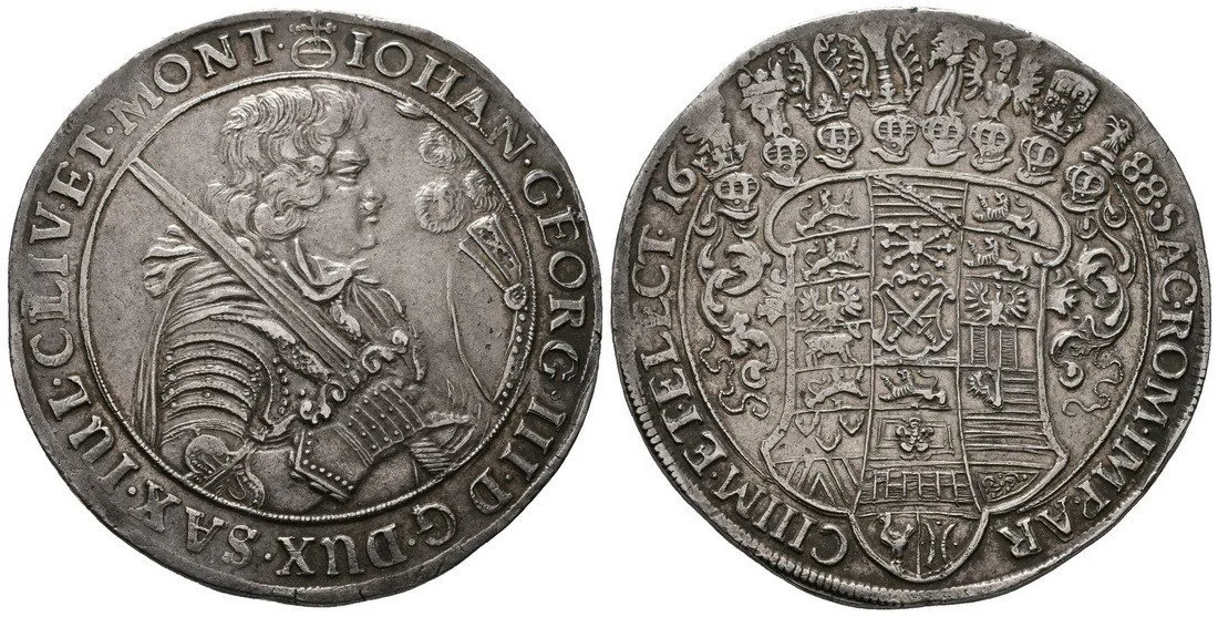 Sasko, Johann Georg III., 1680 - 1691 — 1