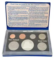 Nový Zéland, Sada oběžných mincí 1978 PROOF