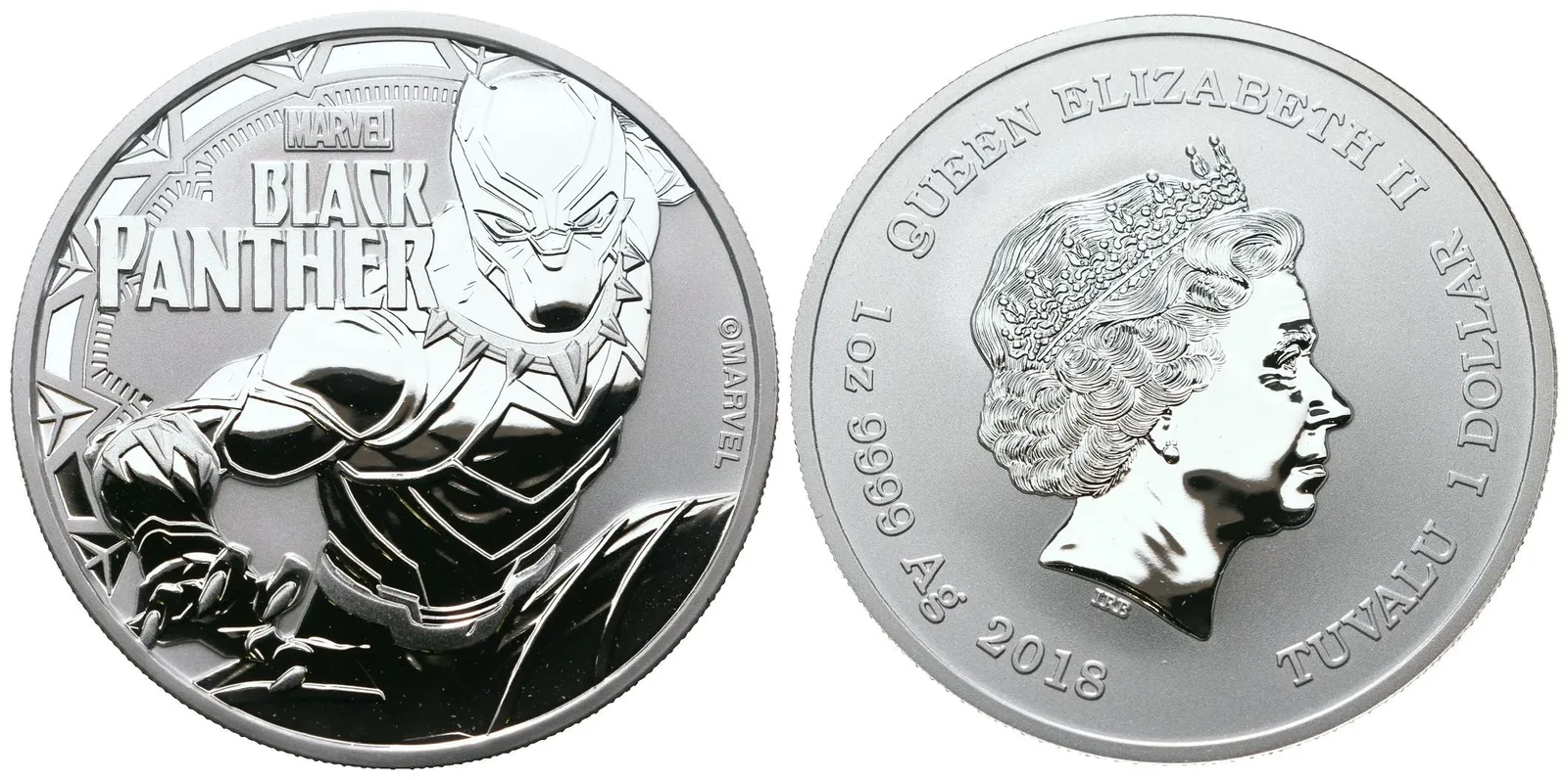 Tuvalu, Dollar 2018 - Black Panther (Marvel série)