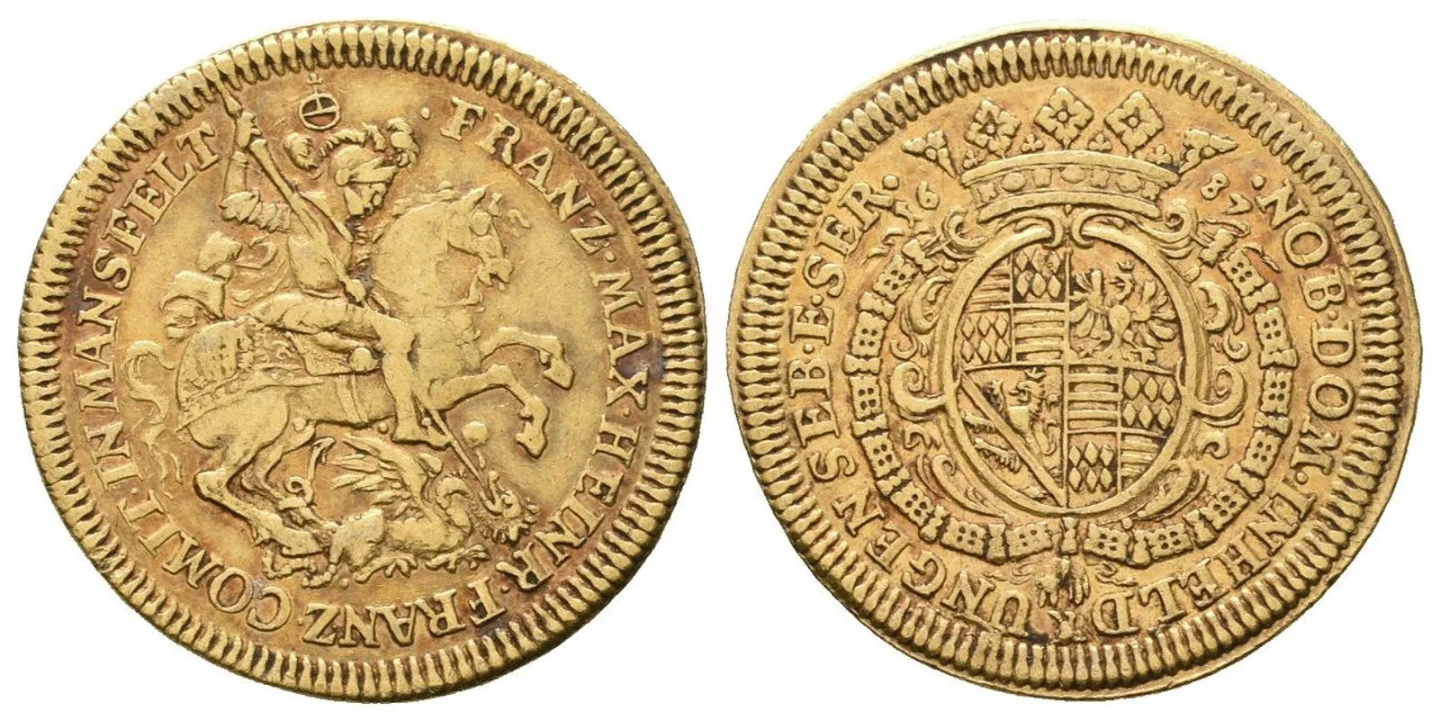 Mansfeld - Bornstedt, Franz Maximilian a Heinrich Franz, 1644 - 1692 — 1