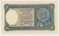Slovensko, 100 Koruna 1940, II, vydání, série A 5, Hej.49a1