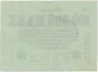 Německo, 100 000 Mark 1923, Ro.90a - fotografie 2