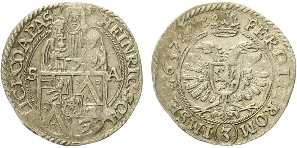 Šlik Jindřich, 1612 - 1650 — 1