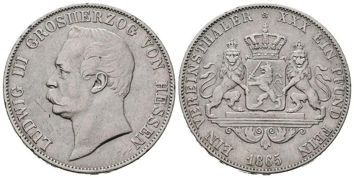 Hessen - Darmstadt, Ludwig III., 1848 - 1877 — 1