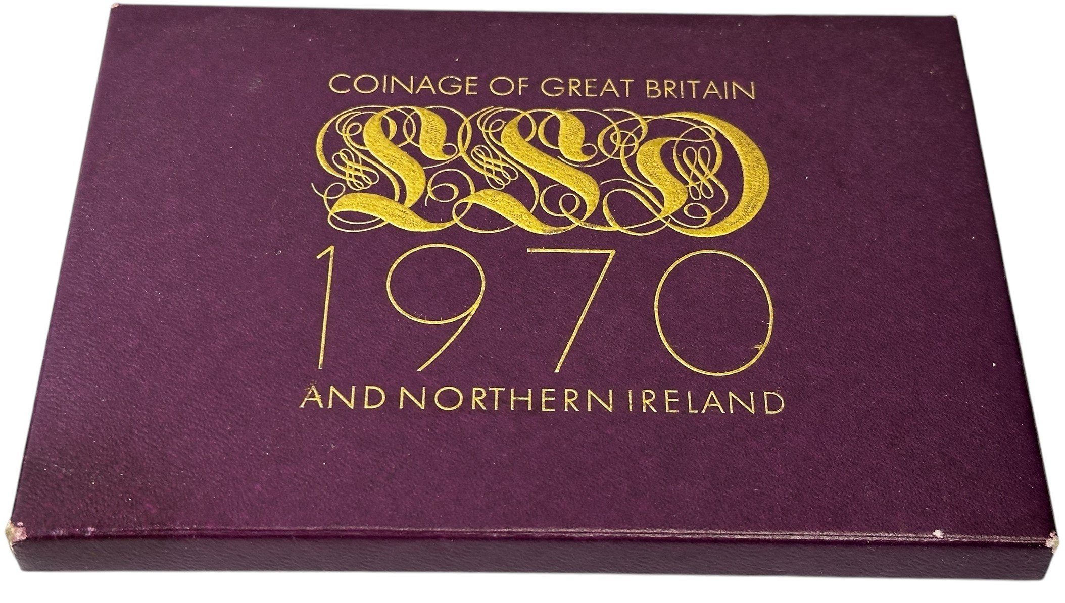Velká Británie, Sada oběžných mincí 1970 PROOF
