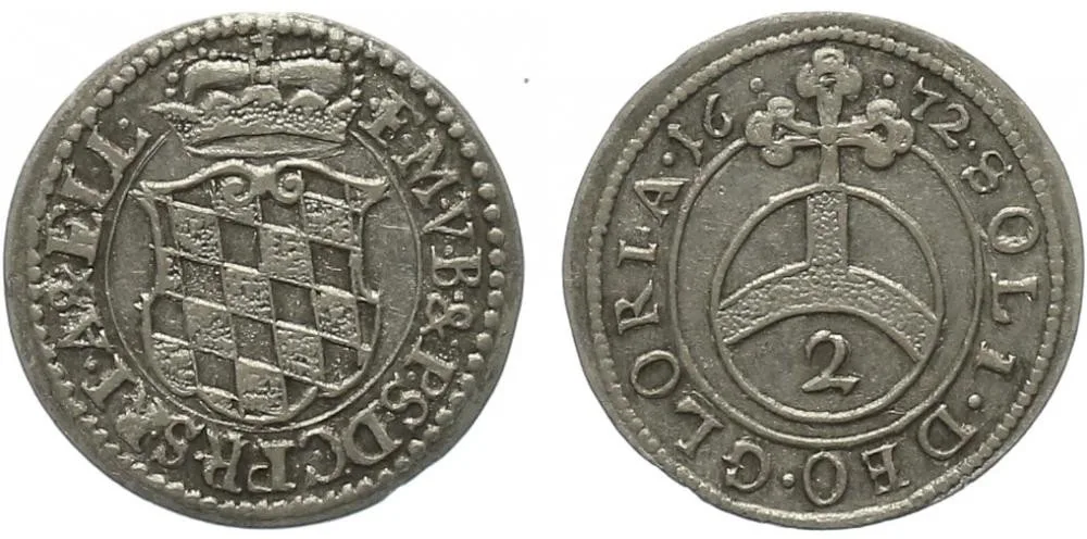 Bavorsko, Ferdinand Maria, 1651 - 1679 — 1