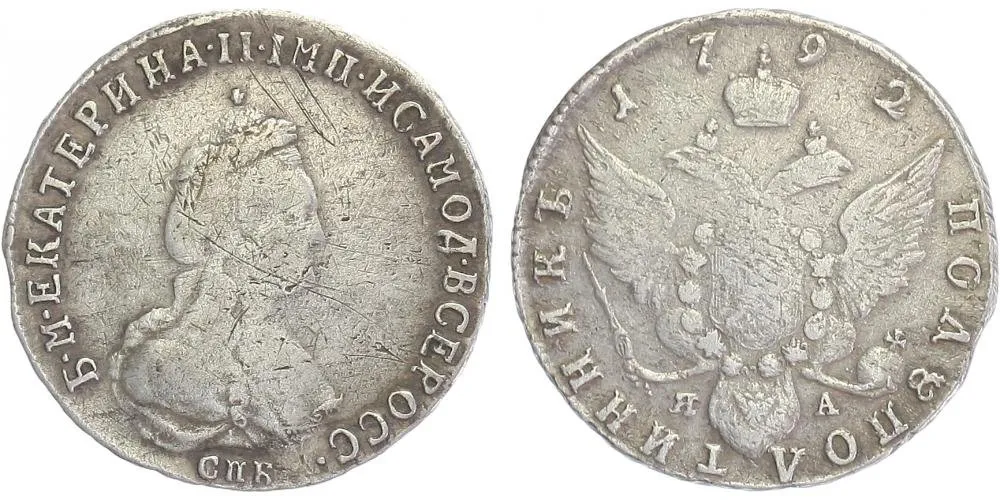 Rusko, Kateřina II., 1762 - 1796 — 1