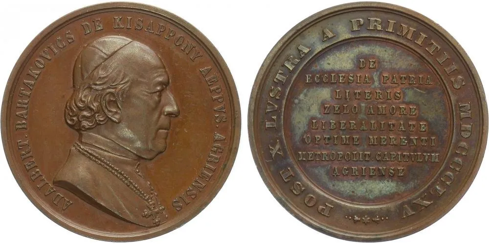 Esztergom (Ostřihom), Adalbert Bartakovics von Kisappony — 1