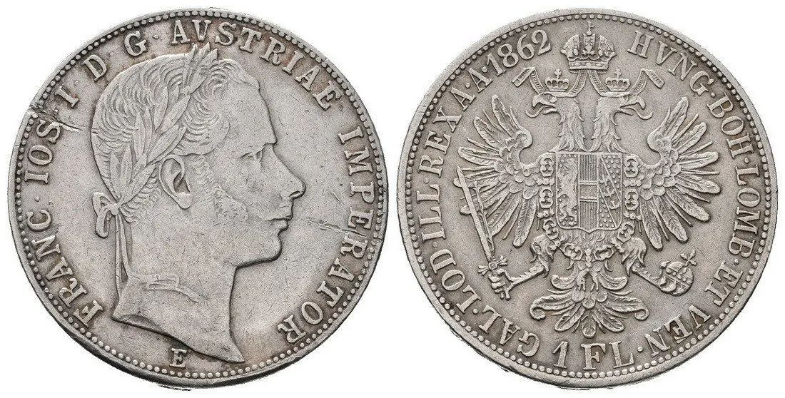 Rakouská a spolková měna, 1857 - 1892 — 1